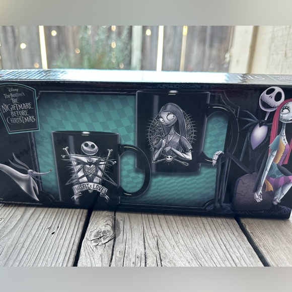 Nightmare before Christmas coffee mug set 20oz - Picture 2 of 2